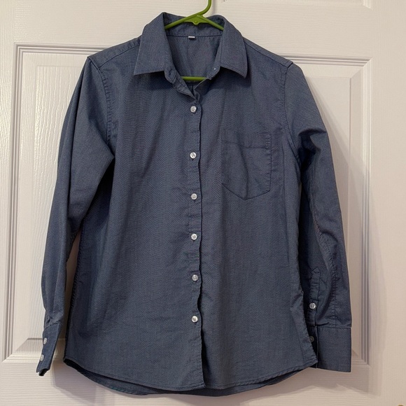 Blue Button-Down - Picture 2 of 4